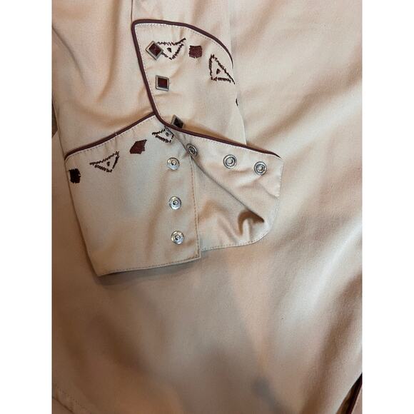 Scully Western Cowboy Embroidered Shirt USA Country Rodeo Top - Picture 8 of 14